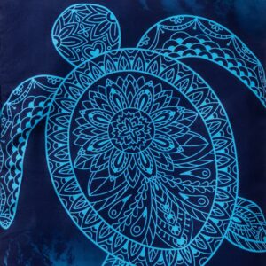 Microfiber Towel Turtle/Blue with Bag Microfiber Towel Turtle/Blue with Bag